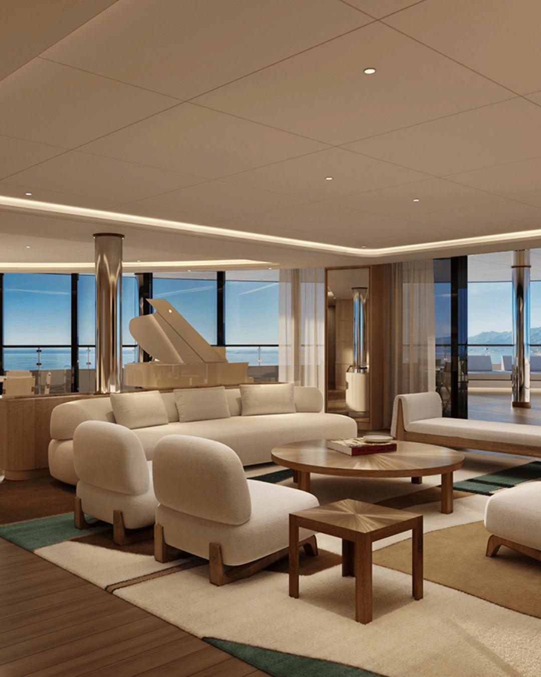 Rendering Interior Yacht